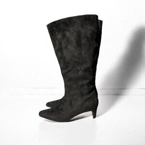 🌻NEW w/tags Splendid June Black Suede Tall Boot Women's Size 7
